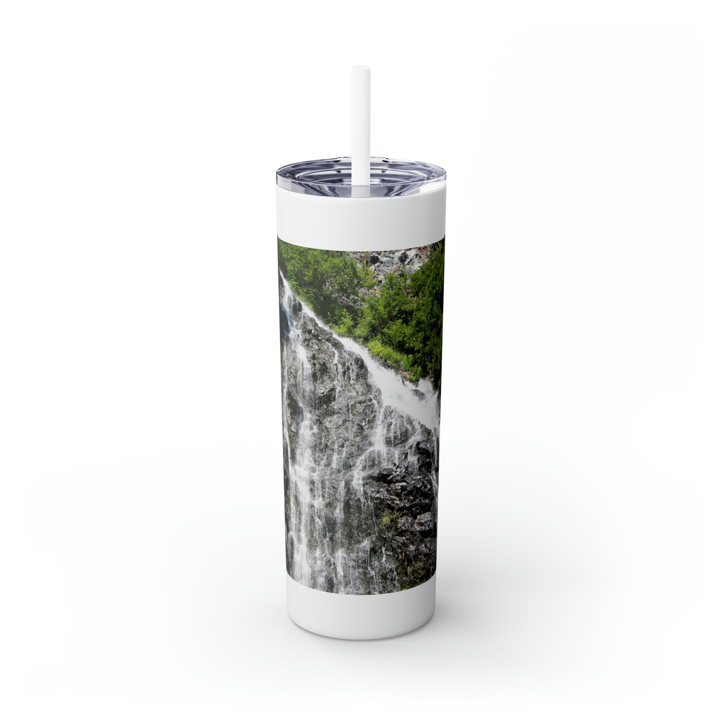 Skinny Tumbler with Straw, 20oz