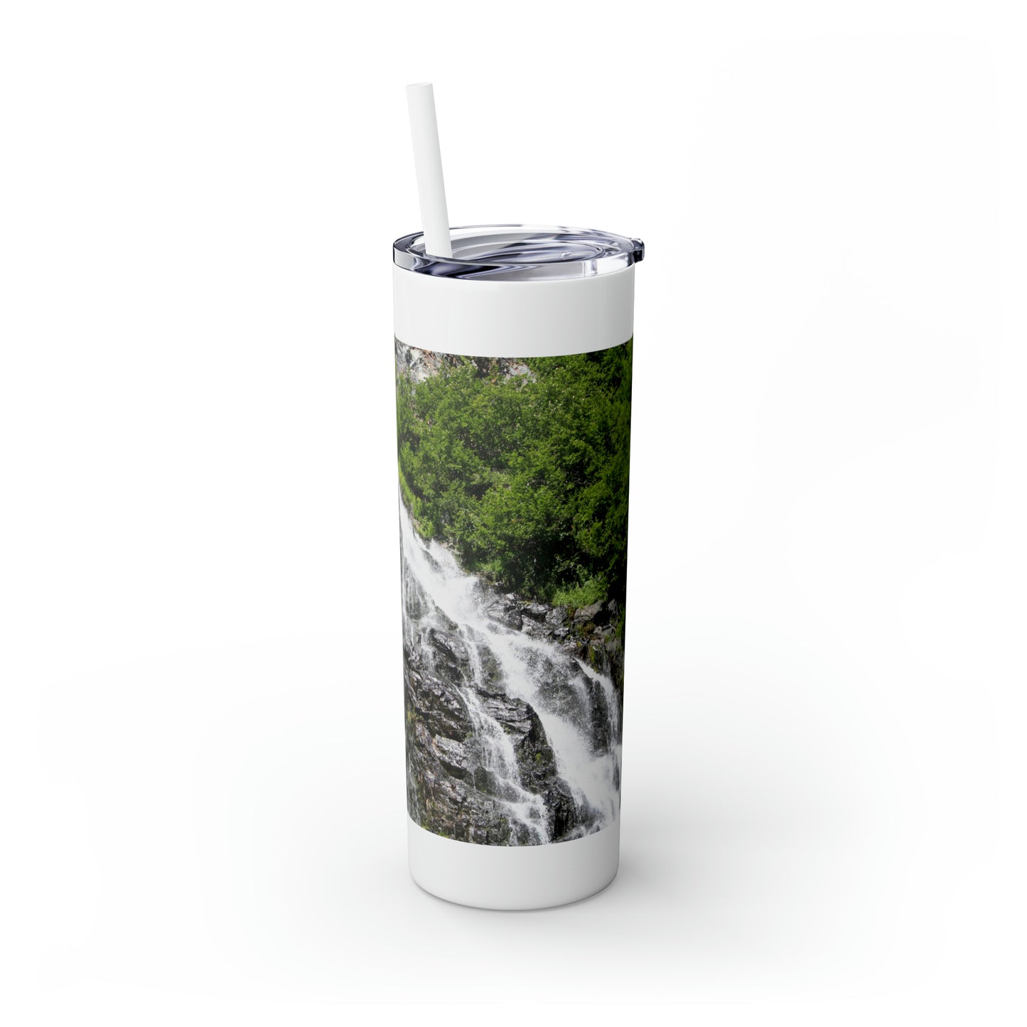 Skinny Tumbler with Straw, 20oz