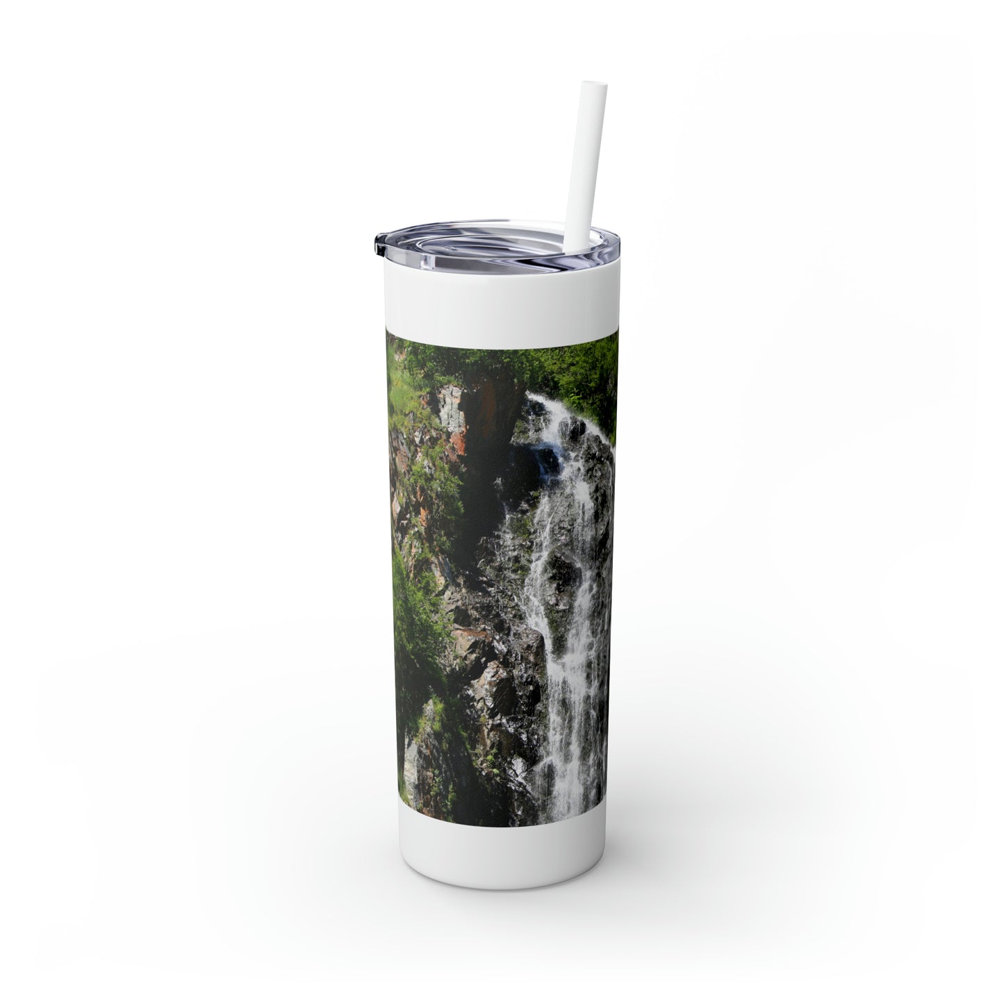 Skinny Tumbler with Straw, 20oz
